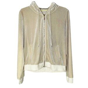 ❤️ FASHION studio velvet Hooded Zip up Size L